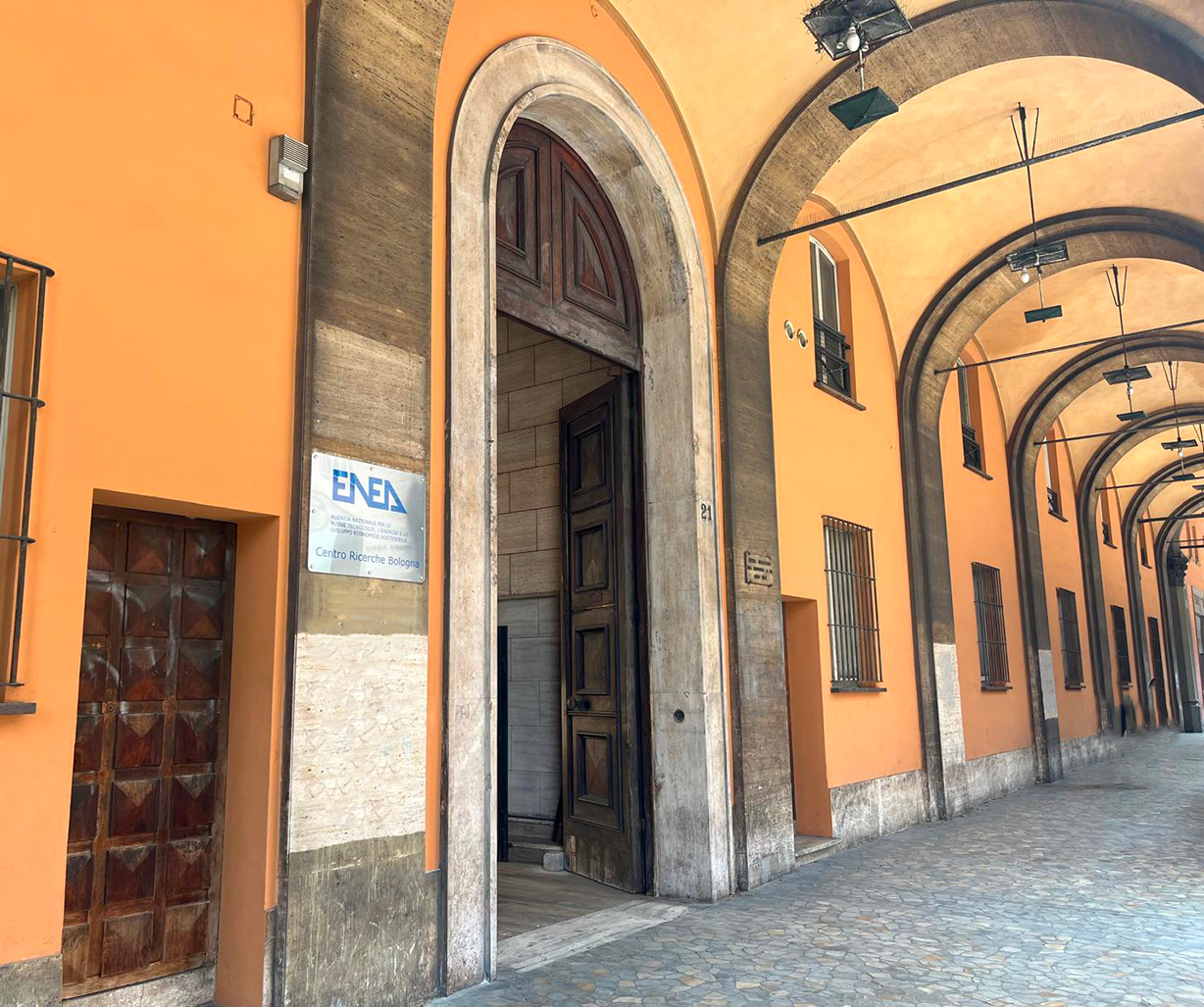 Ingresso al Centro Ricerche ENEA di Bologna